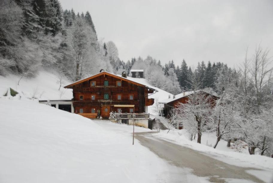 Ferienwohnung Haus Dengg Zellberg Exterior foto